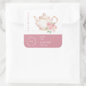 Theepot Roos Thee Label (Tas)