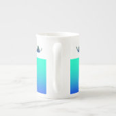 Theepot Trim Porselein Kop (Achterkant)