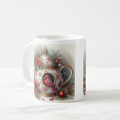 Theepot Vogelhuis Kardinaal 7 Koffiemok (Voorkant links)