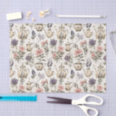 theepotten en -bloemen tissuepapier (Craft)