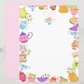 Theepotten en Cups Verjaardag (Voorkant / Achterkant)