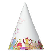 Theepotten en Cups Verjaardag Feesthoedjes (Rechts)