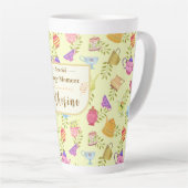 Theepotten en kopjes tuin geel (Rechterhoek)