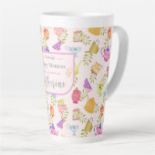 Theepotten en kopjes tuin roze (Rechterhoek)