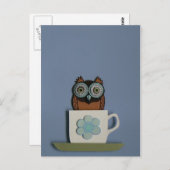 theepotuil briefkaart (Voorkant / Achterkant)