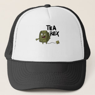theerex, grappige dinosaurus trucker pet