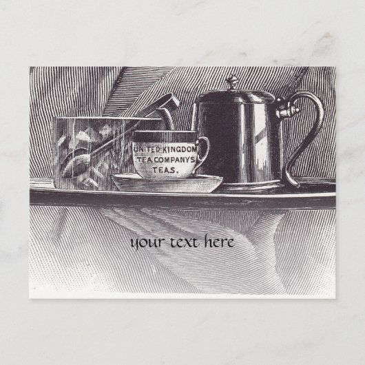  theerlade briefkaart (Voorkant)