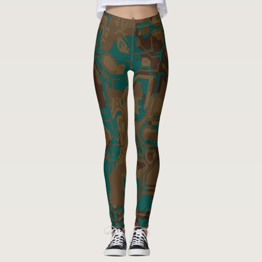 Theeroest Leggings (Voorkant)