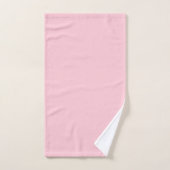 Theeroos Roze Effen Kleur Bad Handdoek (Handdoek)
