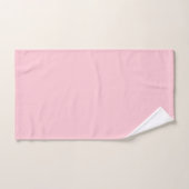Theeroos Roze Effen Kleur Bad Handdoek (Handdoek)