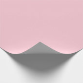 Theeroos Roze Effen Kleur Cadeaupapier (Hoek)