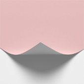 Theeroos Roze Effen Kleur Cadeaupapier (Hoek)