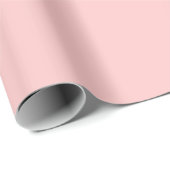 Theeroos Roze Effen Kleur Cadeaupapier (Rol Hoek)