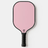 Theeroos Roze Effen Kleur Pickleball Paddle (Achterkant)