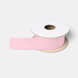Theeroos Roze Effen Kleur Satijnen Lint