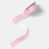 Theeroos Roze Effen Kleur Satijnen Lint (Achterkant)