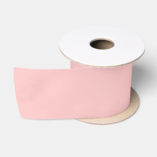 Theeroos Roze Effen Kleur Satijnen Lint (Spoel)