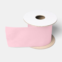 Theeroos Roze Effen Kleur Satijnen Lint