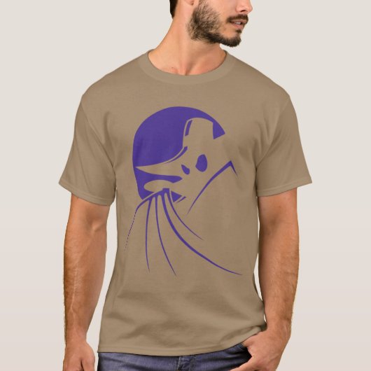 Theerrorhat Flaps in the Night Darkwing Duck frien T-shirt (Voorkant)
