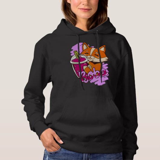 theeschatteanimatie boba hoodie (Voorkant)