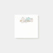 Theeservies Set High Tea Post-It Notitieblok Post-it® Notes (Voorkant)