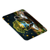 Theeservies surreële waterval keuken decor kunst magneet (Rechterzijde)