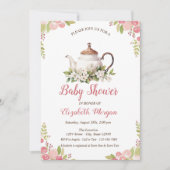 Theeset Waterverf Rozen Kaart (Voorkant)