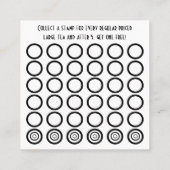 theestempelkaart klantenkaartje (Achterkant)