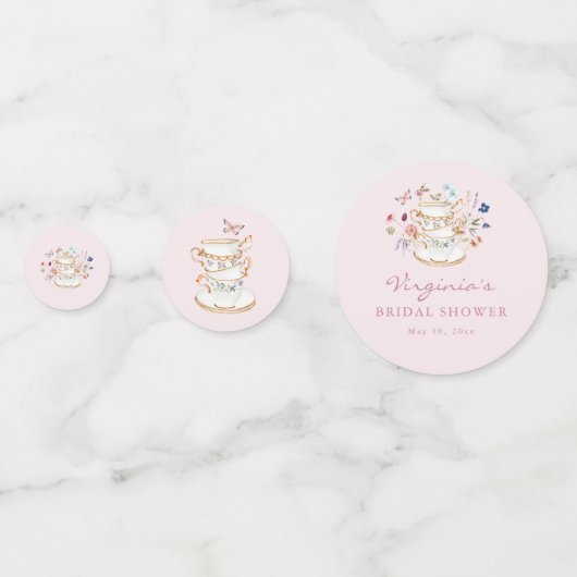 Theetafel Confetti (Achterkanten)