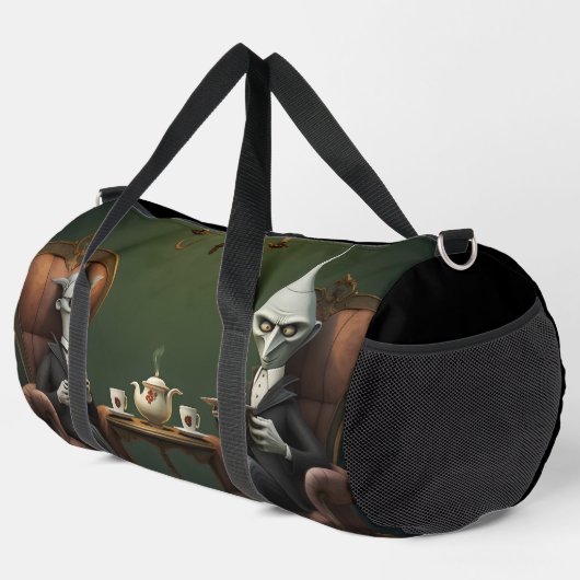 Theetijd aan de vreemde kant. 1 plunjezak (Rechterhoek)