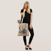 Theetijd All Over Print Tas - Bekijk terug (Op model)