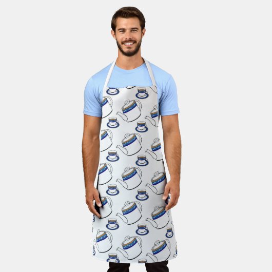 theetijd apron schort (Gedragen)