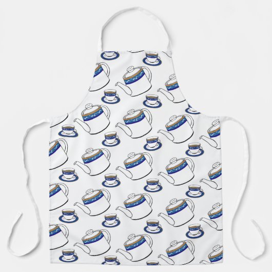 theetijd apron schort (Voorkant)