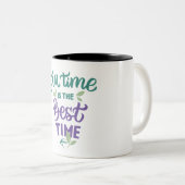 Theetijd belettering Mok ontwerp (Voorkant rechts)