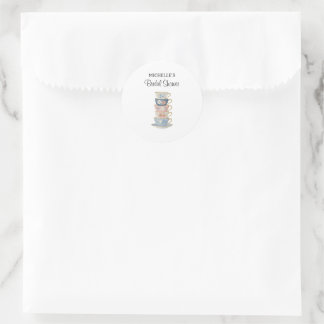 Theetijd Bruidsuitnodiging Sticker