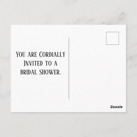 Theetijd in bloei briefkaart (Achterkant)