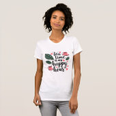 Theetijd is mijn happy hour t-shirt (Voorkant volledig)