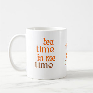 Theetijd is mijn tijd koffiemok