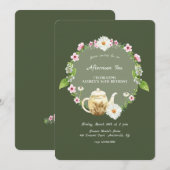 Theetijd Kaart (Voorkant / Achterkant)