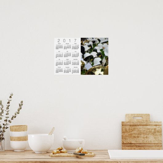 Theetijd kalenderposter 2017 poster (Keuken)