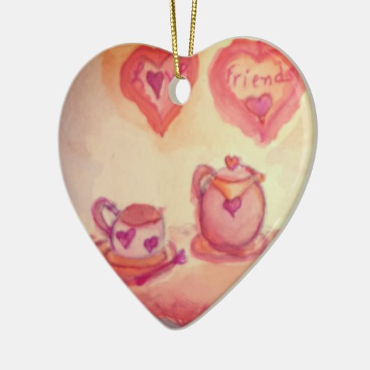 theetijd keramisch ornament (Links)