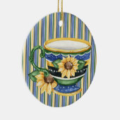Theetijd Keramisch Ornament (Rechts)