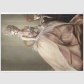 Theetijd Mary Antoinette Stijl Portret Kunst Tissuepapier (Voorkant)