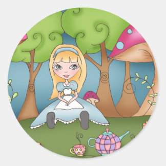Theetijd met Alice - Stickers