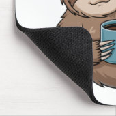 Theetijd met Baby Beer Mousepad Muismat (Hoek)