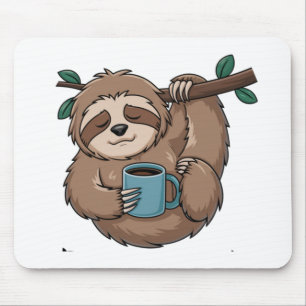 Theetijd met Baby Beer Mousepad Muismat