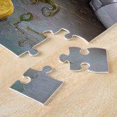 Theetijd met de tijdreiziger legpuzzel (Zijkant)