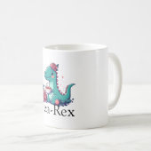 Theetijd met een Dino Koffiemok (Voorkant rechts)
