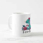 Theetijd met een Dino Koffiemok (Voorkant links)