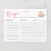 THEETIJD MET HET BRUID-TO-BE VRIJGEZELLENFEEST REC INFORMATIEKAARTJE (Voorkant)